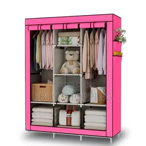 Sleek Tube-Frame Wardrobe for Modern Interiors**