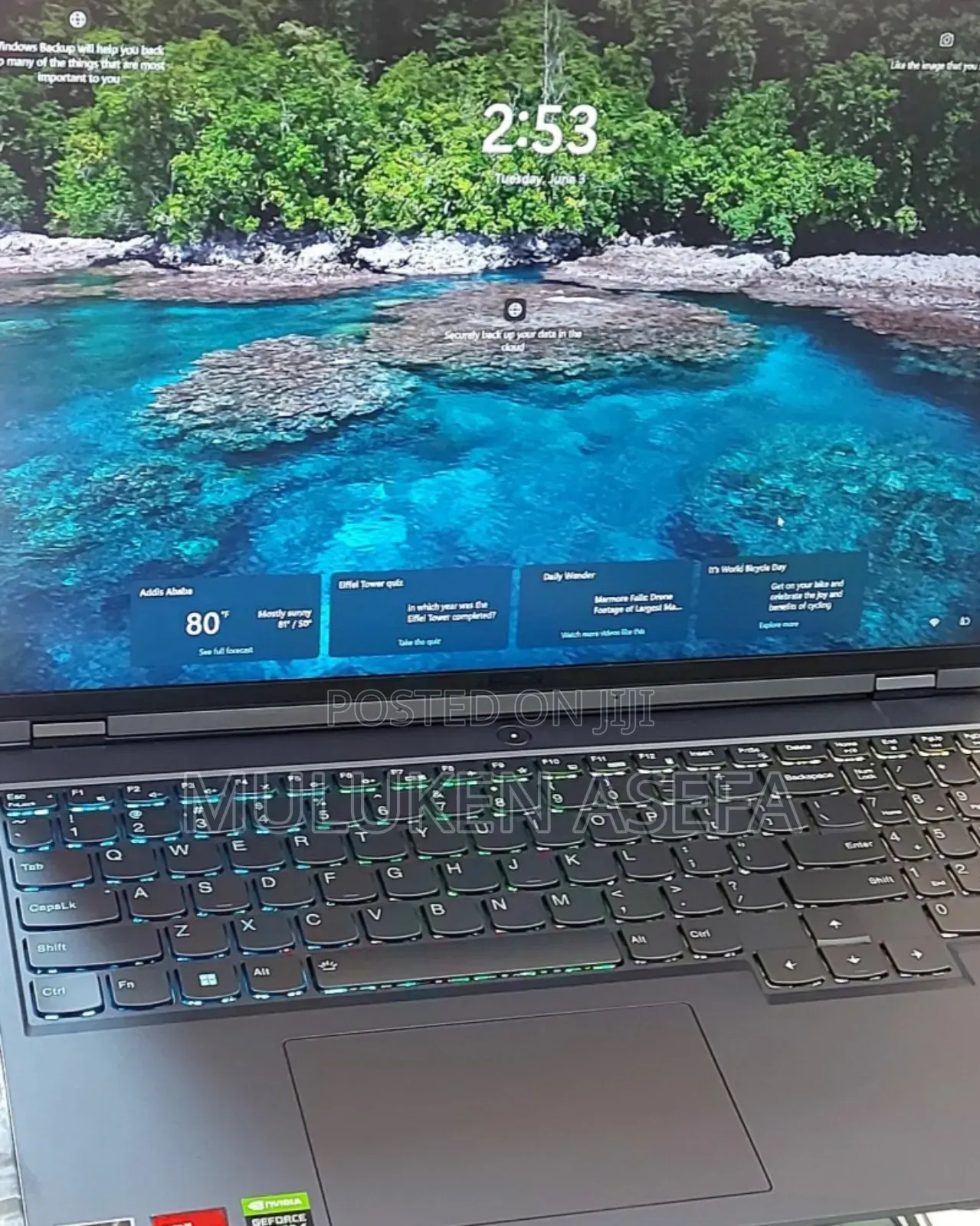 New Laptop Lenovo Legion 5 16GB AMD Ryzen 7 SSD 512GB