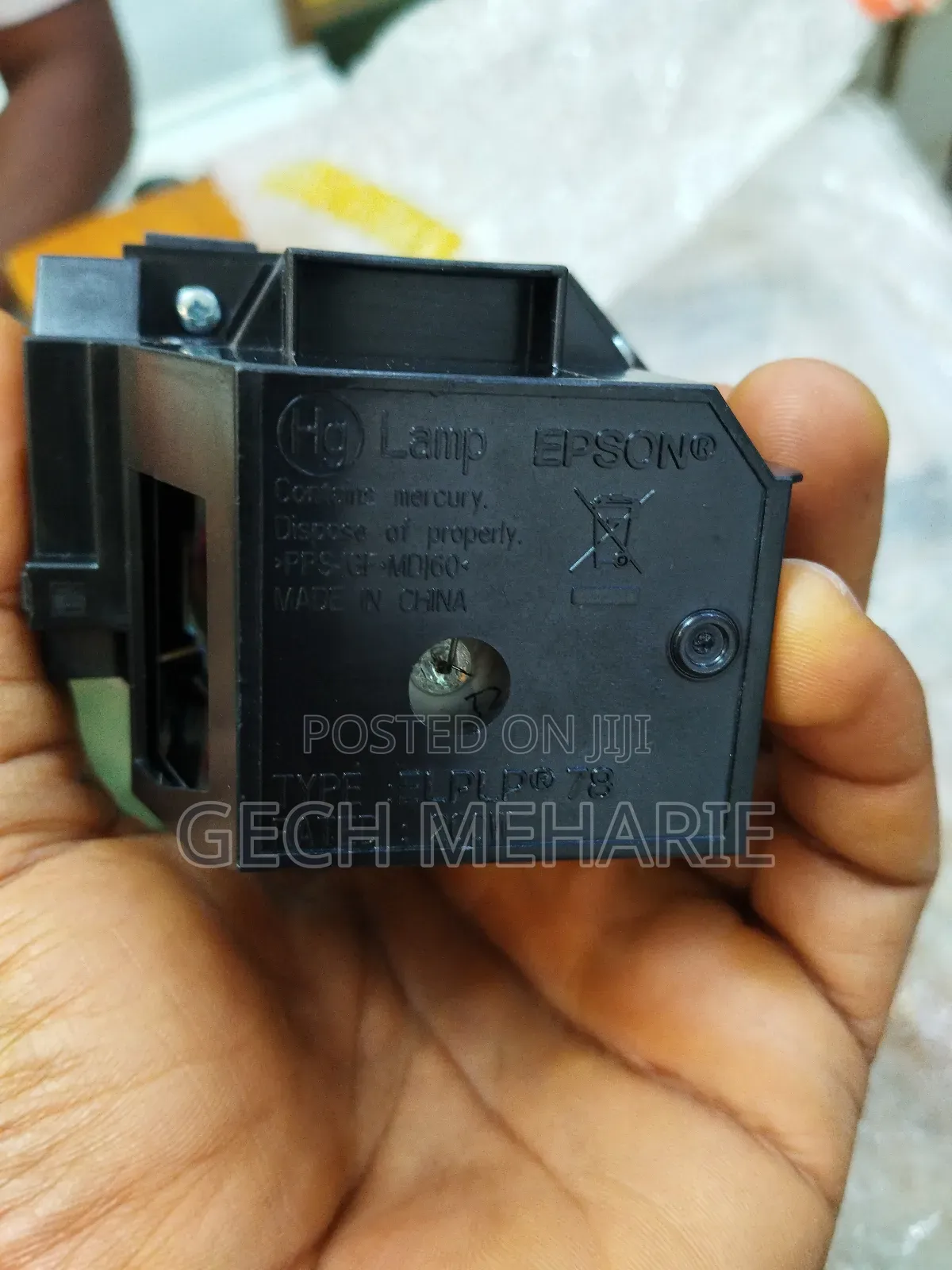 Epson Projector X18 Model Lamp Hour Berand New Lamp 2 Pic