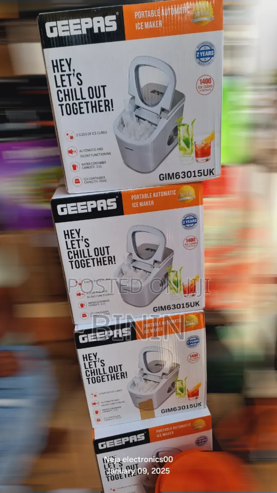 Geepars Ice Makers 2.2l for Sale Price in Ethiopia Deliver