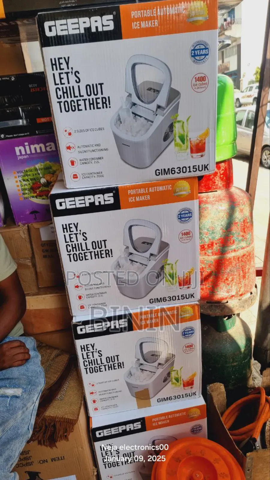 Geepars Ice Makers 2.2l for Sale Price in Ethiopia Deliver