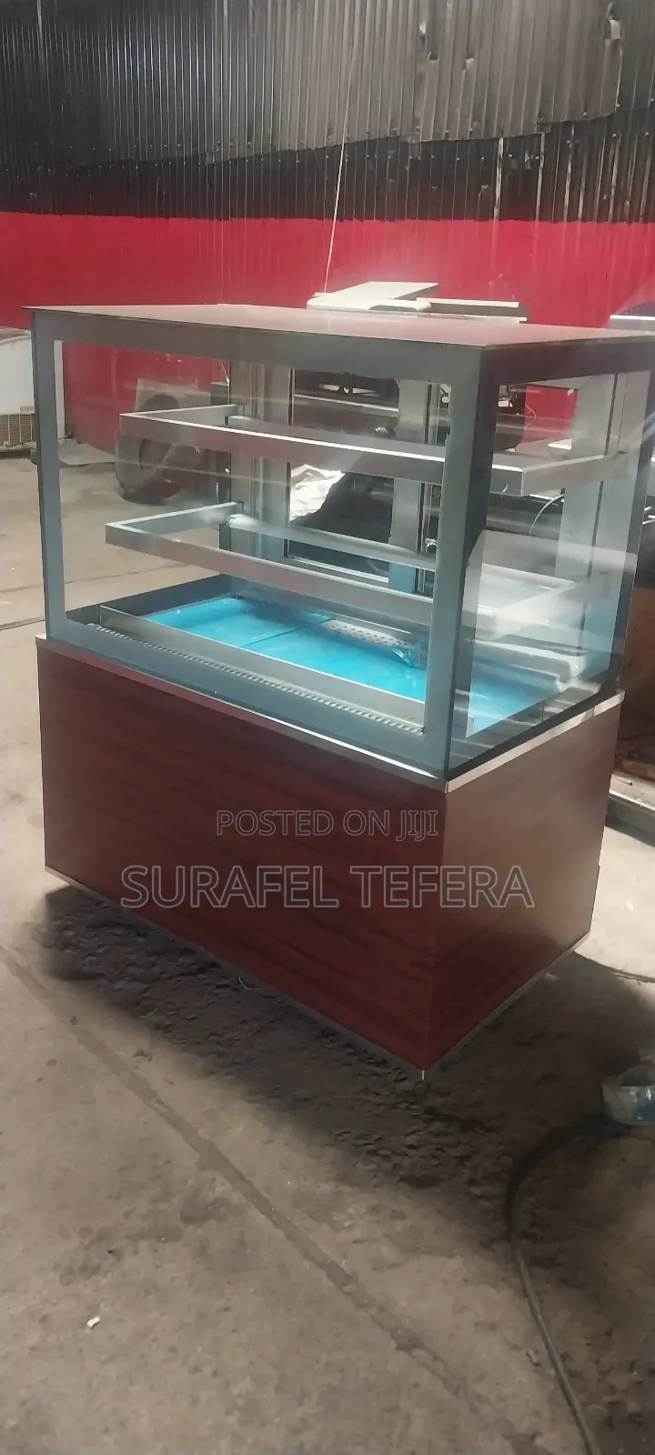 Cake Display Showcase ኬክ ዲስፕለይ