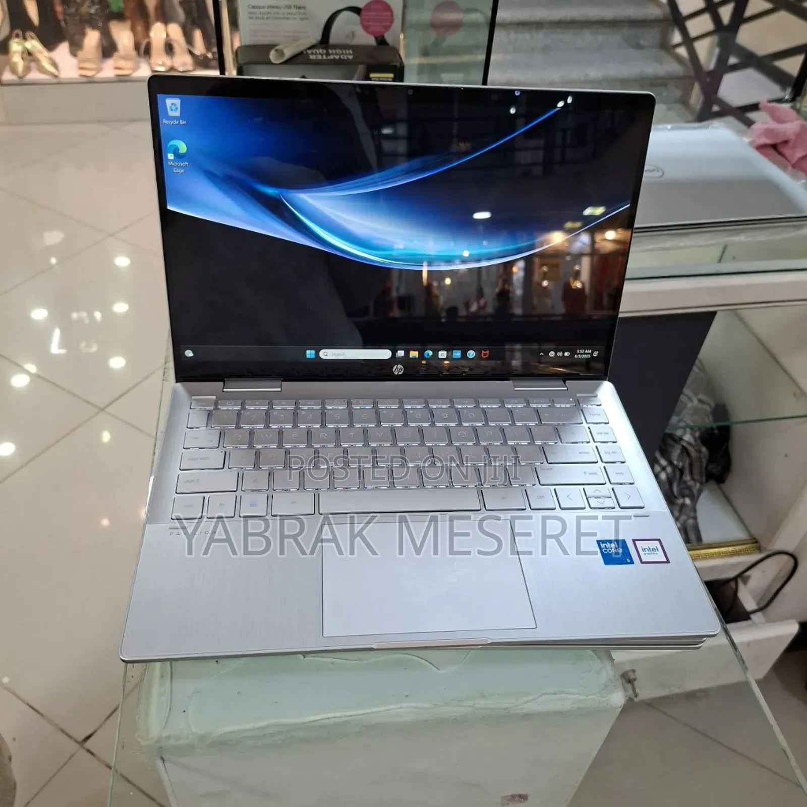 New Laptop HP Pavilion 13 X360 16GB Intel Core I5 SSD 512GB