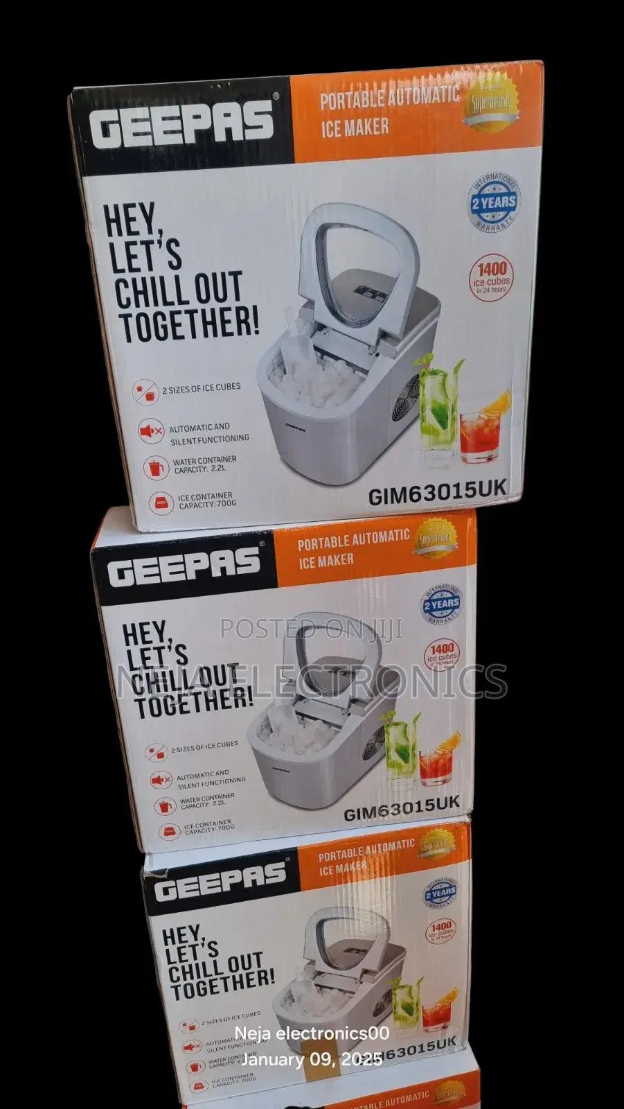 Geepas Ice Makers 2.2l for Sale Pruce in Ice Makers Deliver