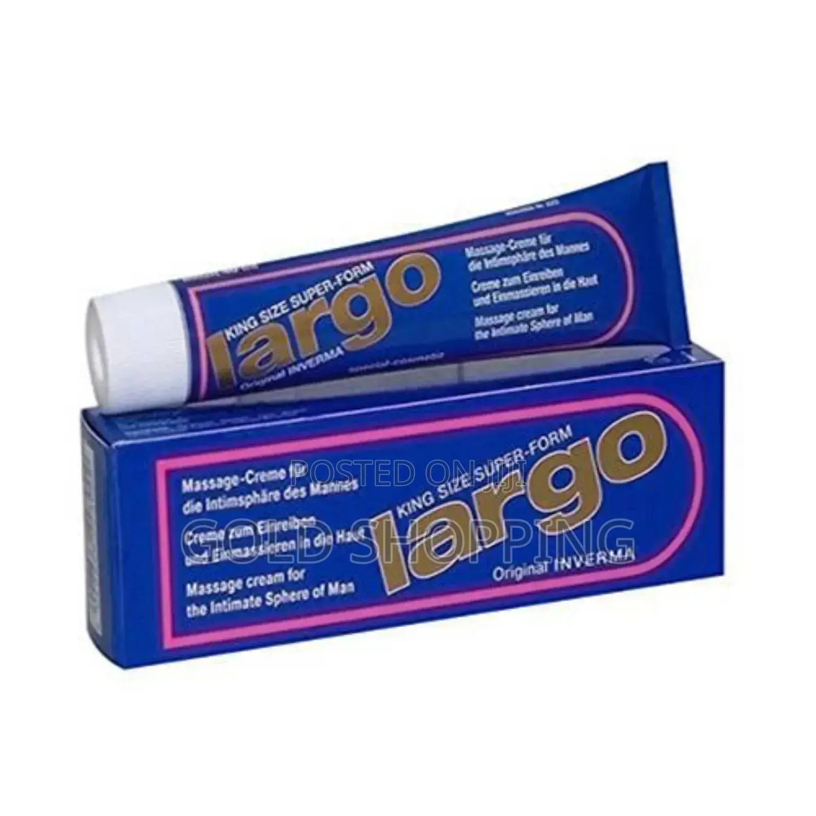ለወንድ Largo Cream የብልት ማሳደጊያ ለጠንካራው