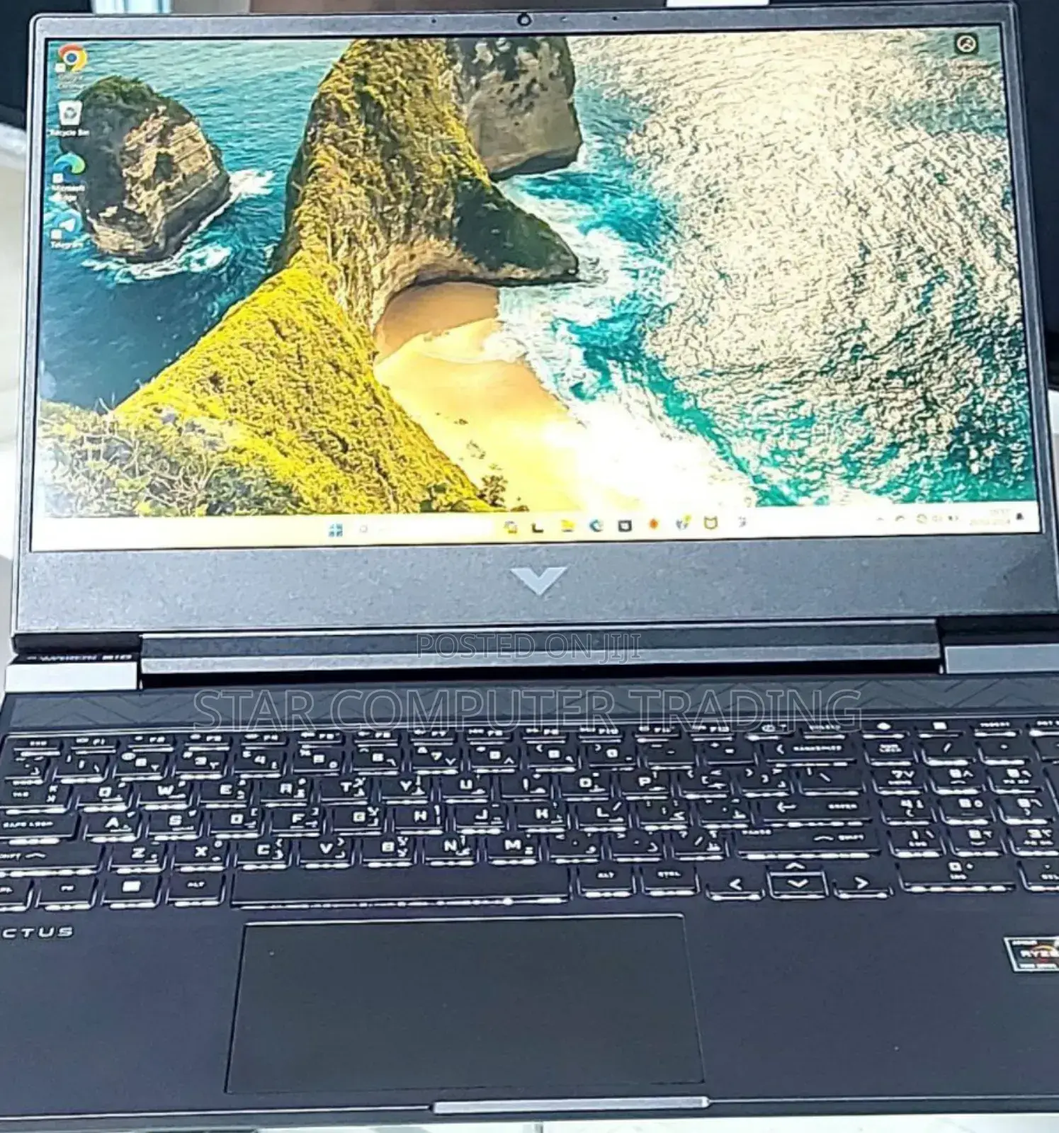New Laptop HP Victus 15 8GB AMD Ryzen 5 SSD 512GB