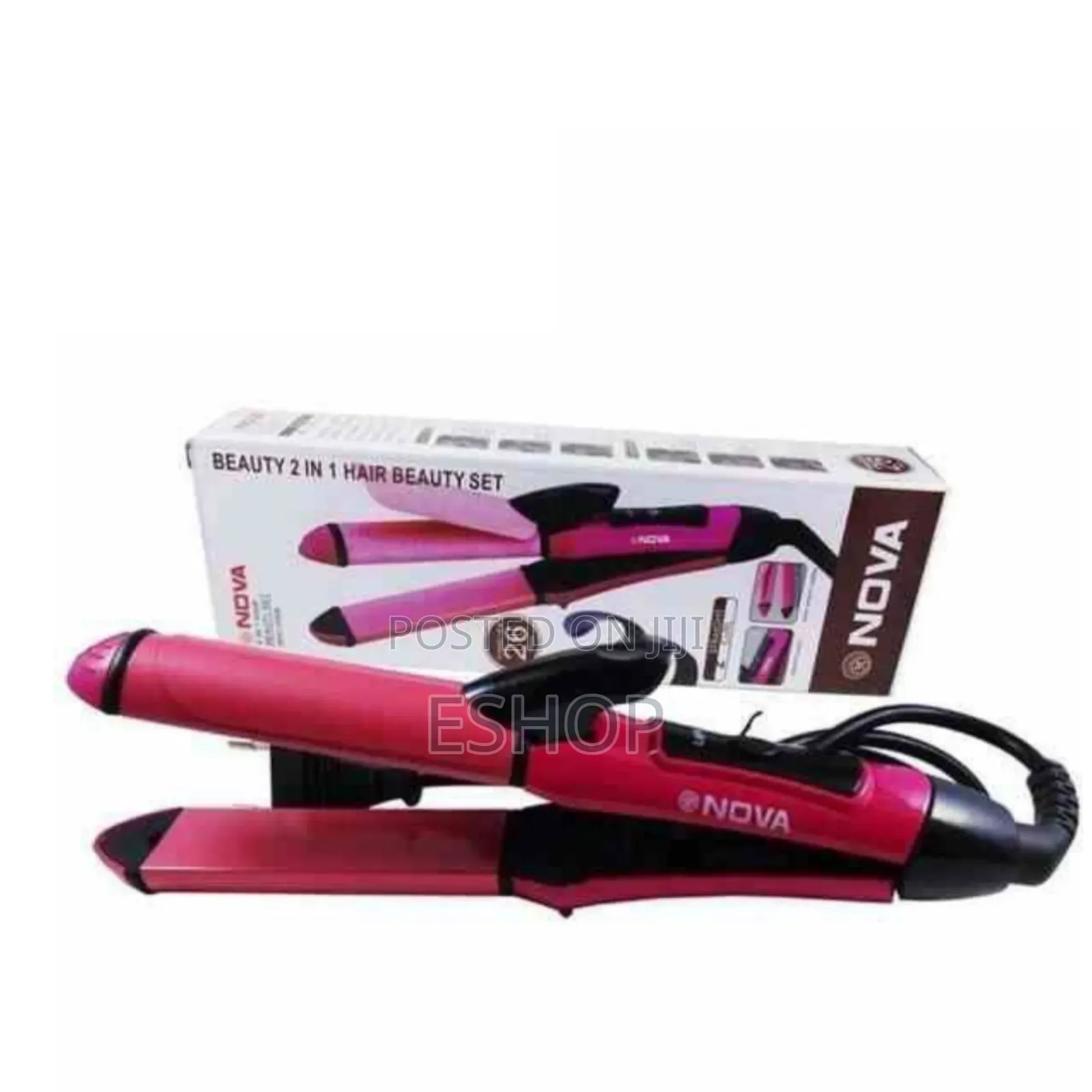**Nova 2in1 Styler: Auto Shutoff Shockproof Safety**