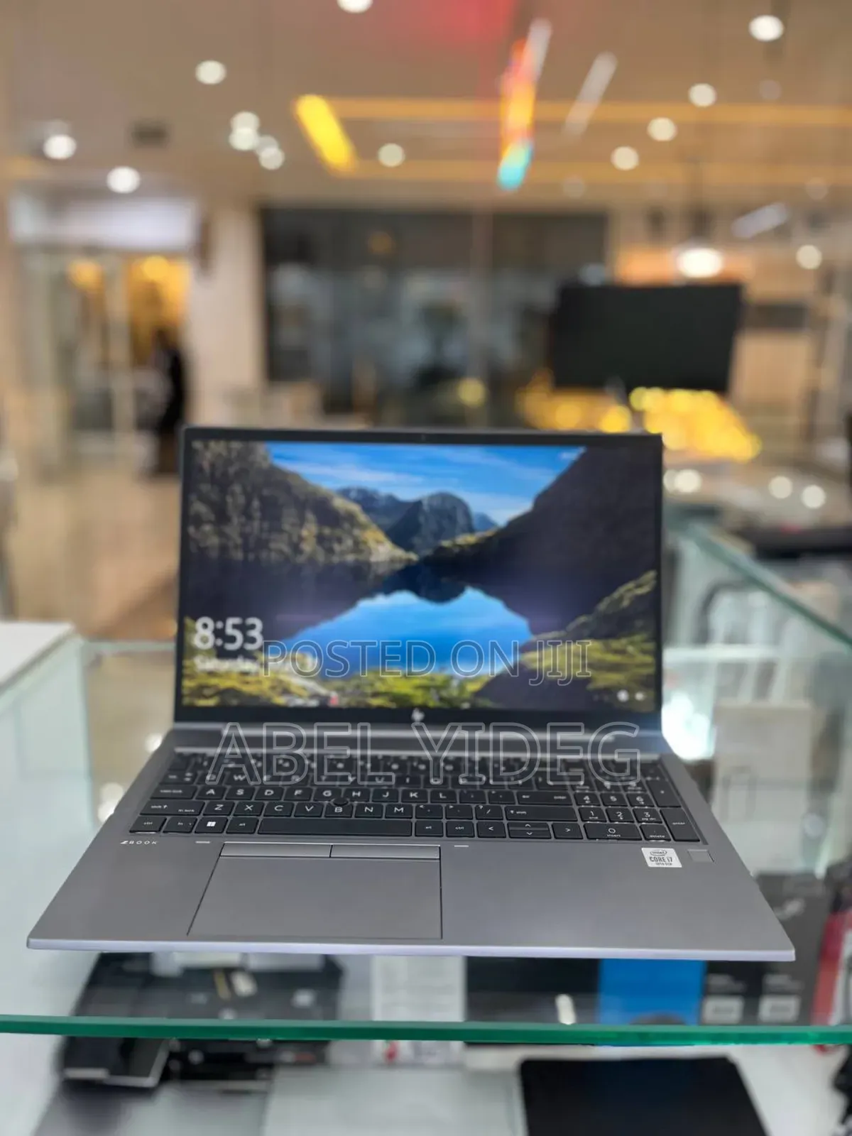 New Laptop HP Zbook Fury 15 G7 16GB Intel Core I7 SSD 1T