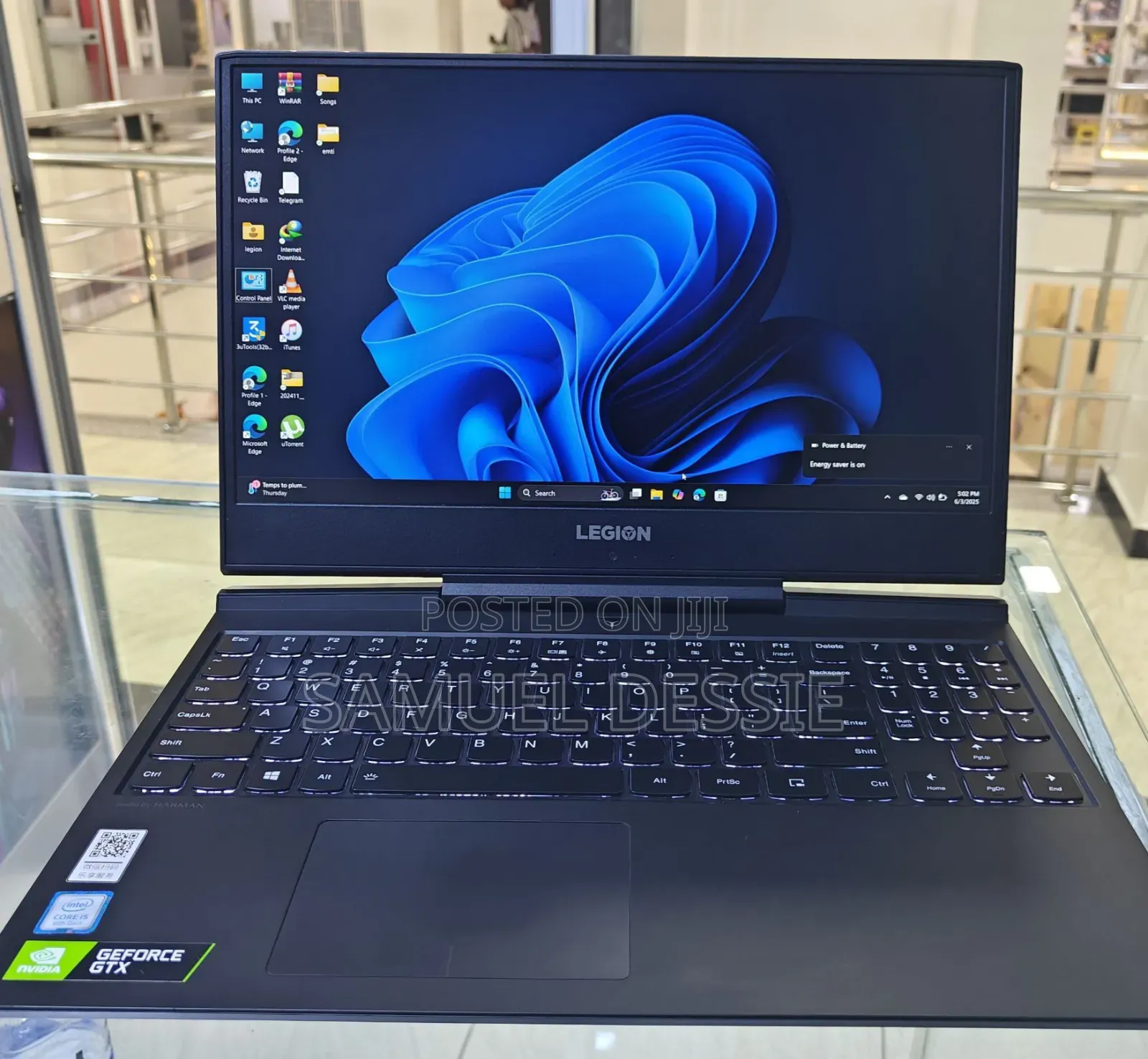 New Laptop Lenovo Legion 5 16GB Intel Core I5 SSD 1T