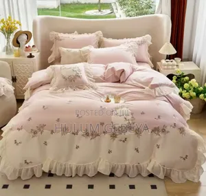 Seven (7) PCS Comforter Set በጣም ዉበት ያለዉ ቆንጆ ሙቀት የሚፈጥር