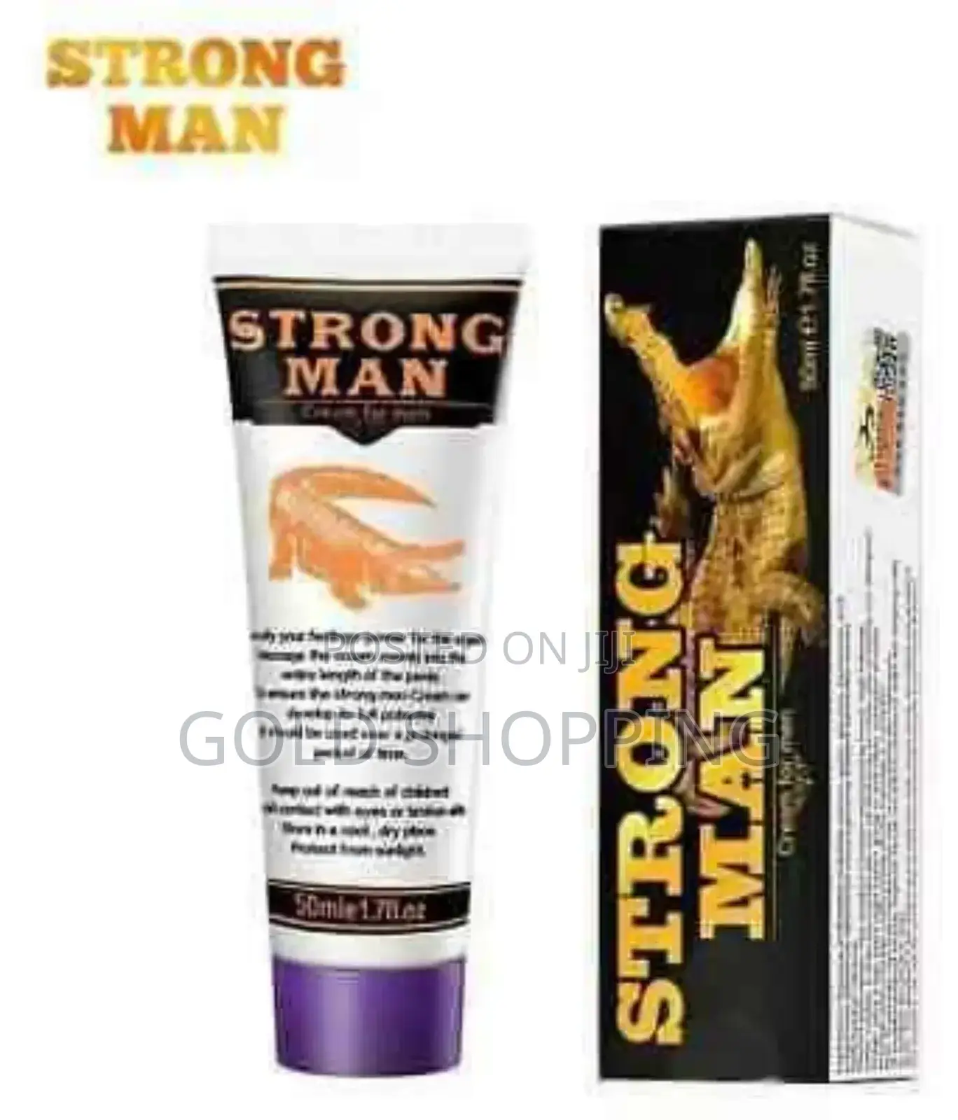 Strong Man Gel Penis Enlarged