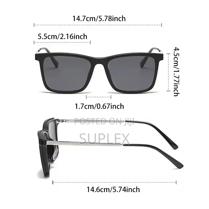 Magnetic Sunglasses 6 in 1