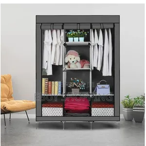 Compact Luxury Wardrobe – Zippered, Lightweight, Durable