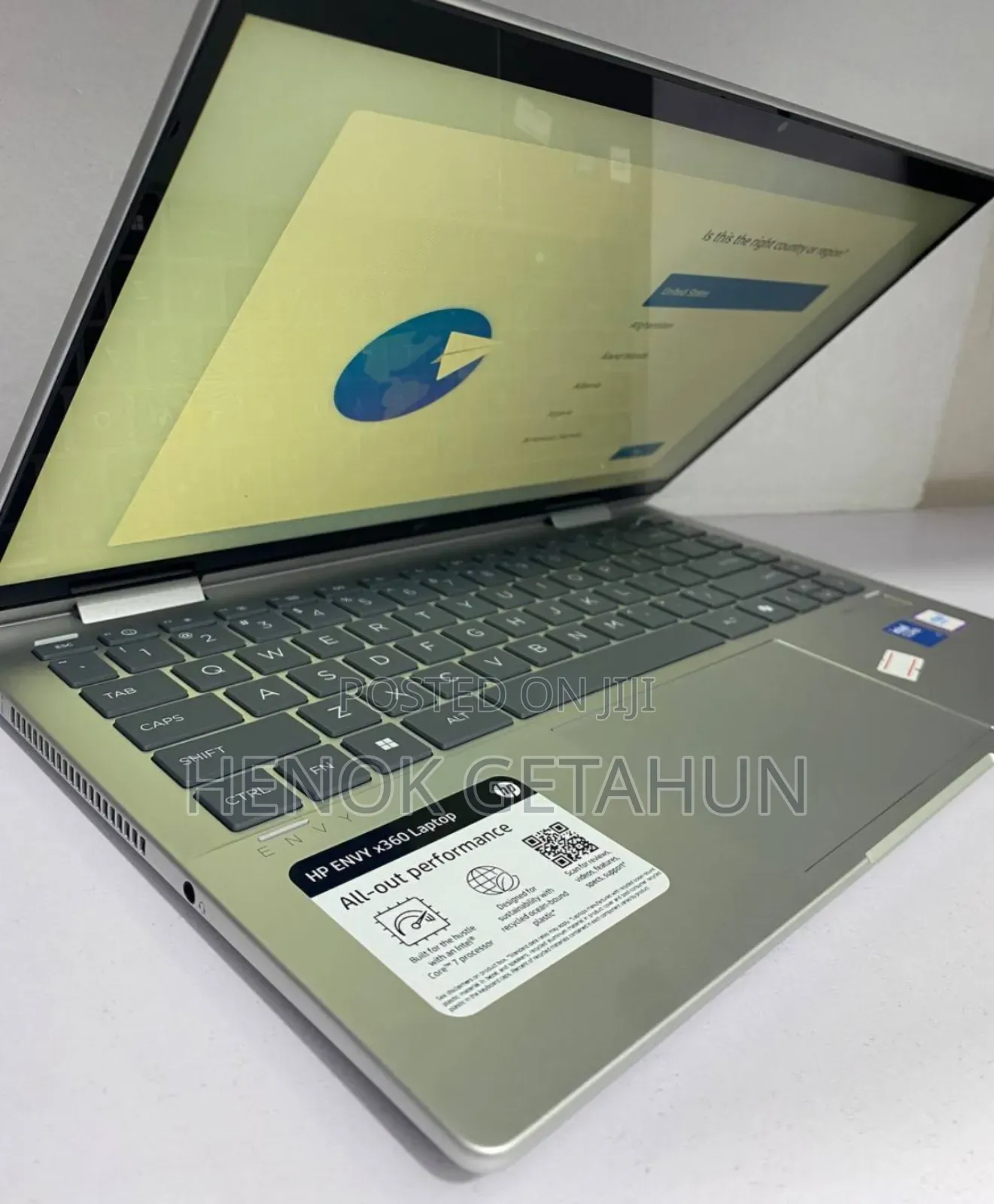 New Laptop HP Envy X360 16GB Intel Core I7 SSD 512GB