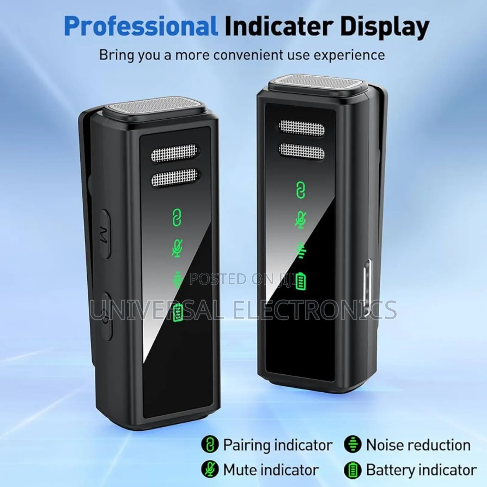 Lavalier Microphone 50m Range 2.4ghz Transmission Technology