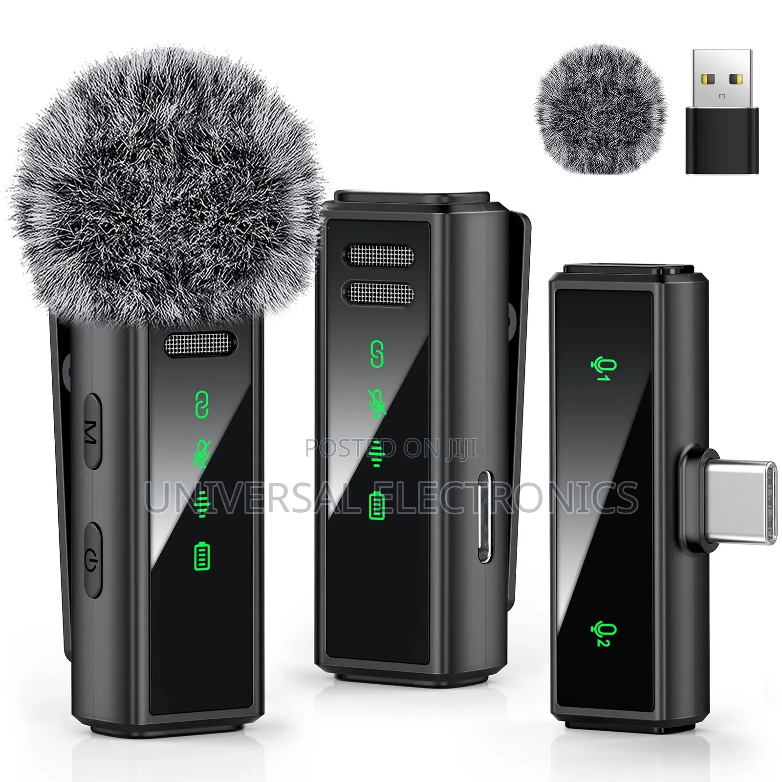 Lavalier Microphone 50m Range 2.4ghz Transmission Technology