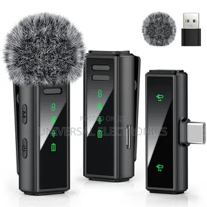 Lavalier Microphone 50m Range 2.4ghz Transmission Technology