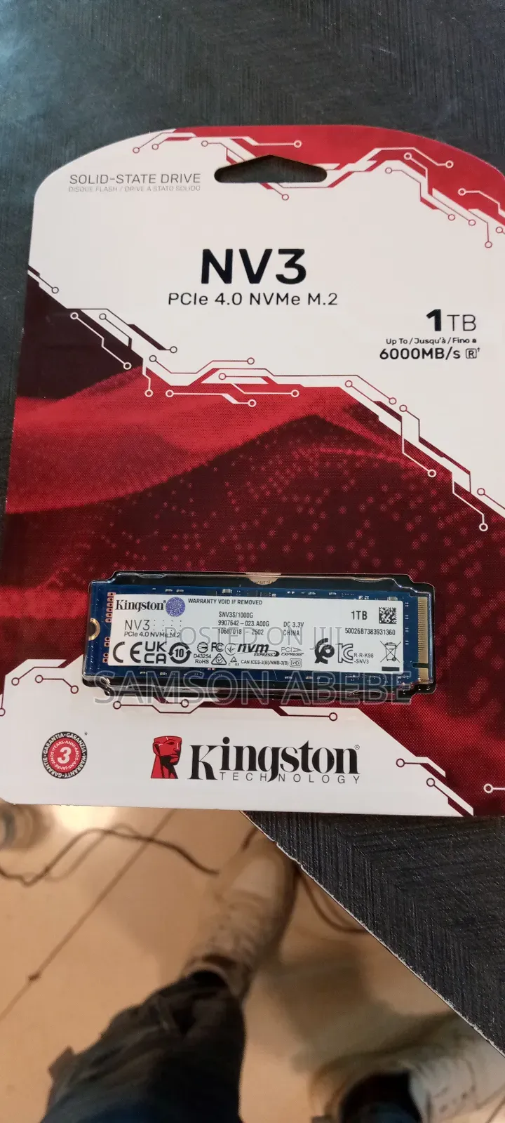 Kingston 1tb SSD for Laptops