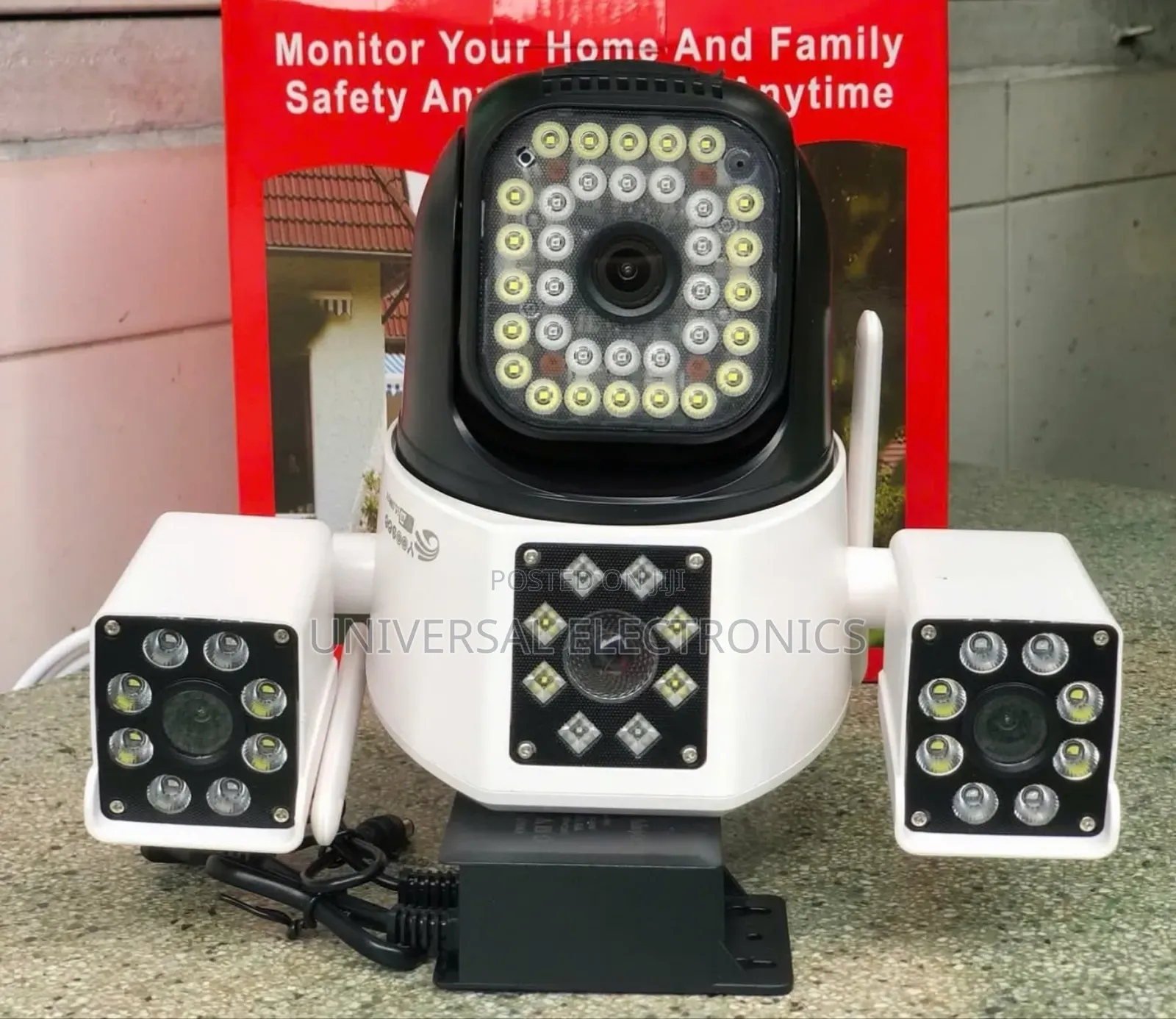Motion Detector Camera 3 Lens High Difinition 10mp