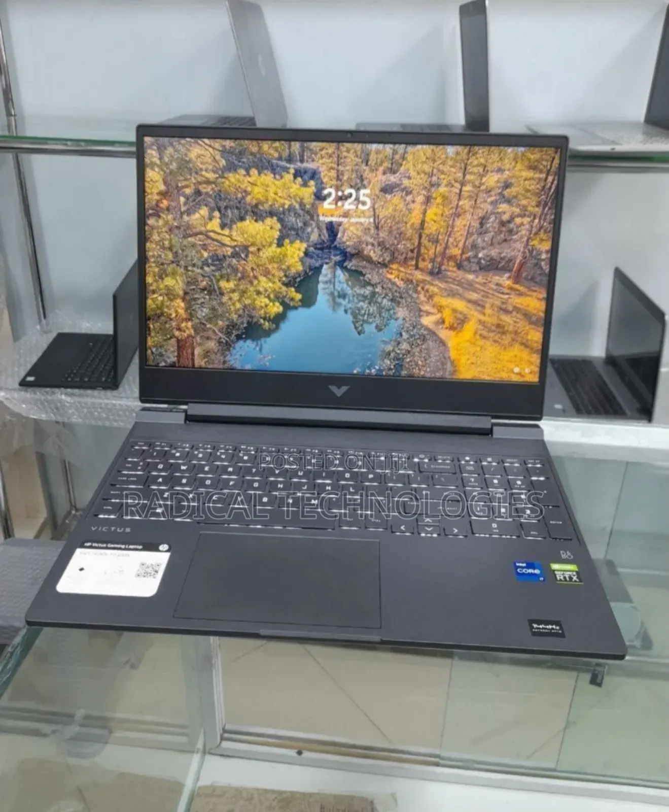 New Laptop HP Victus 15 16GB Intel Core I7 SSD 512GB