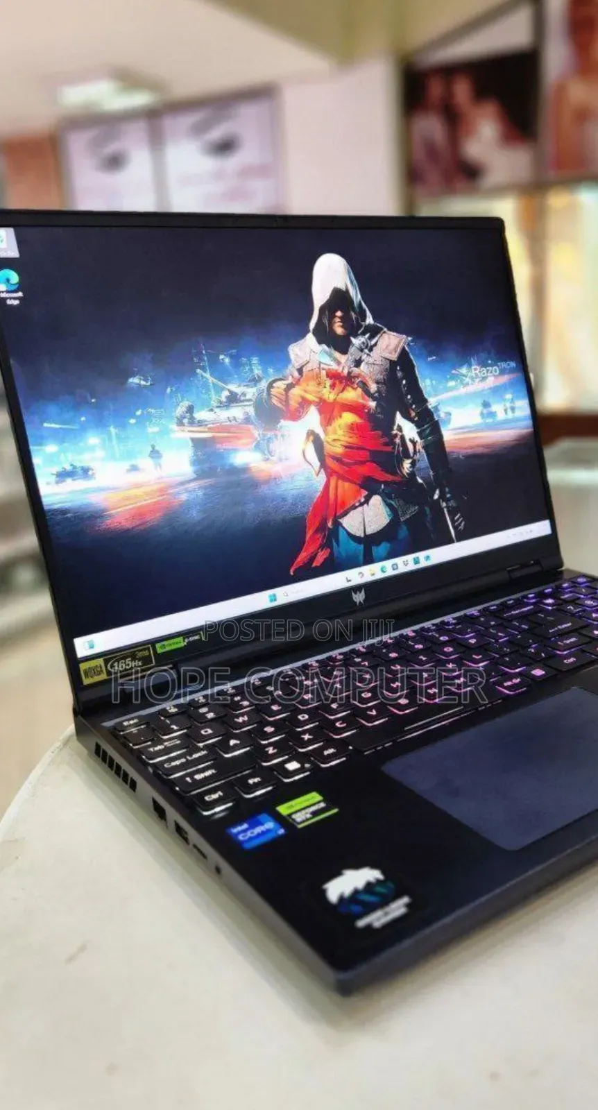 New Laptop Acer Predator Helios 300 16GB Intel Core I7 SSD 1T