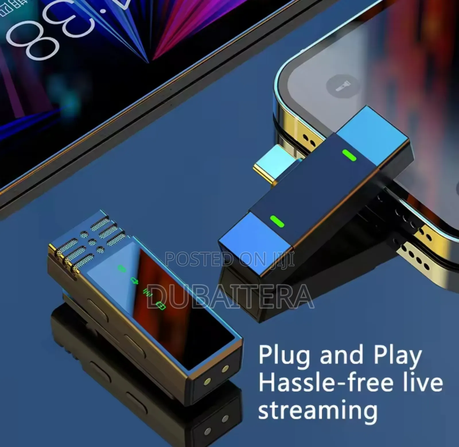 One to Two Neckline Clip Wireless Microphone