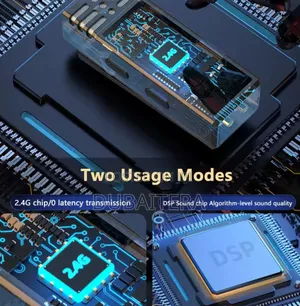 One to Two Neckline Clip Wireless Microphone