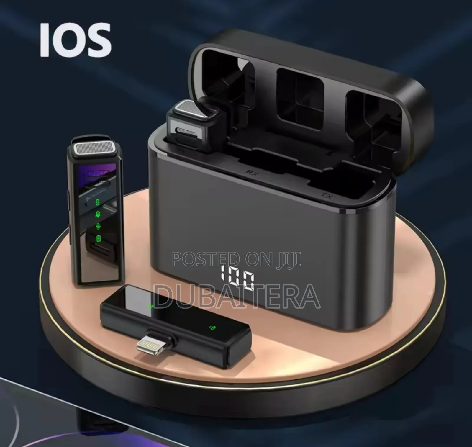 Dual Mic 3 Level Intelligent Noise Reduction, Accurate Radio