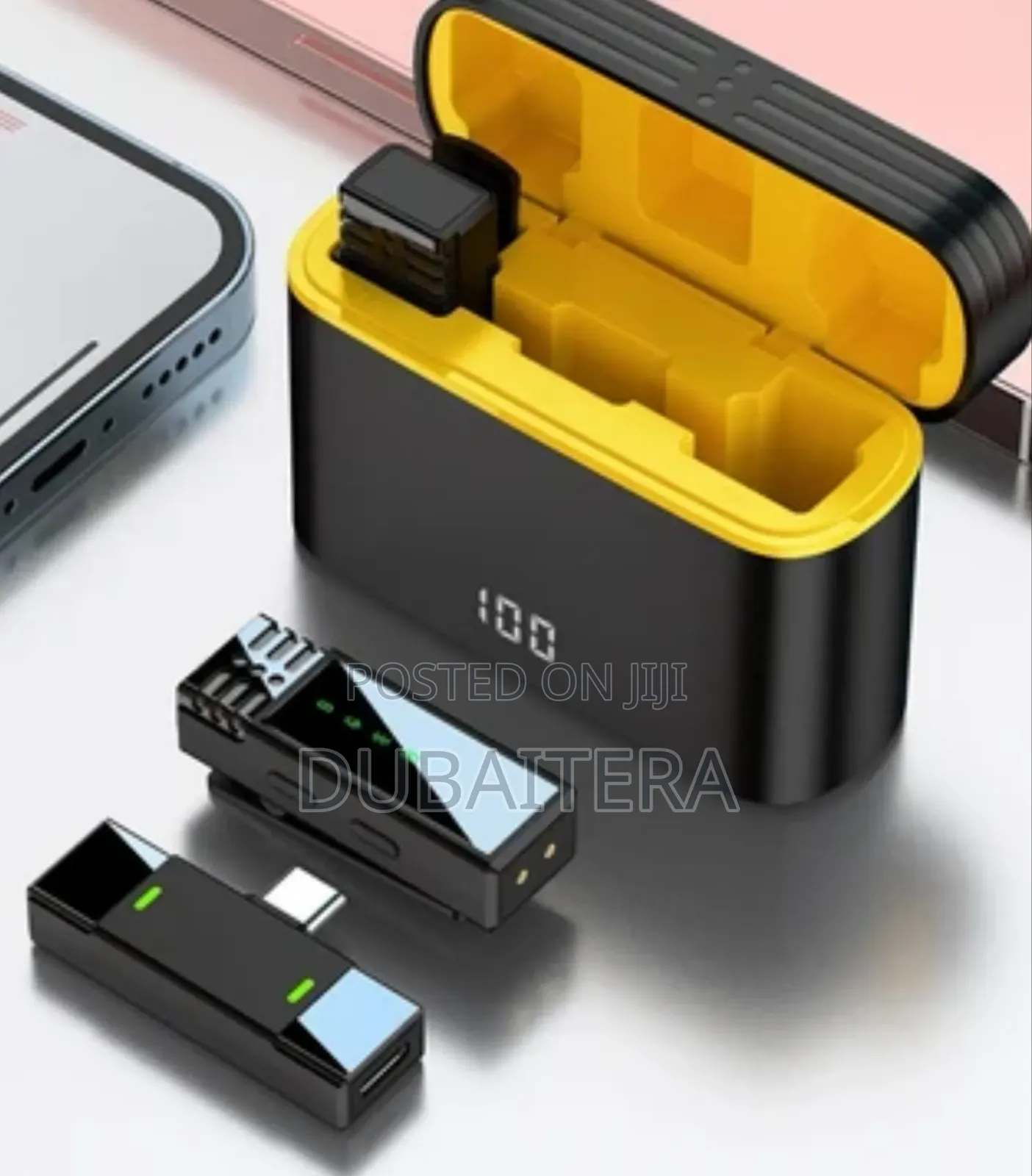 Dual Lavalier Microphone With Smart Noise Canceling