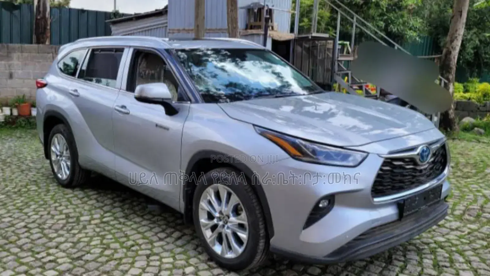 New Toyota Highlander Hybrid 2024 Silver
