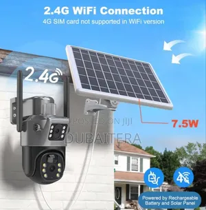 Photo - Solar 2.4g Wifi Version and 4g Sim Card Support Camera