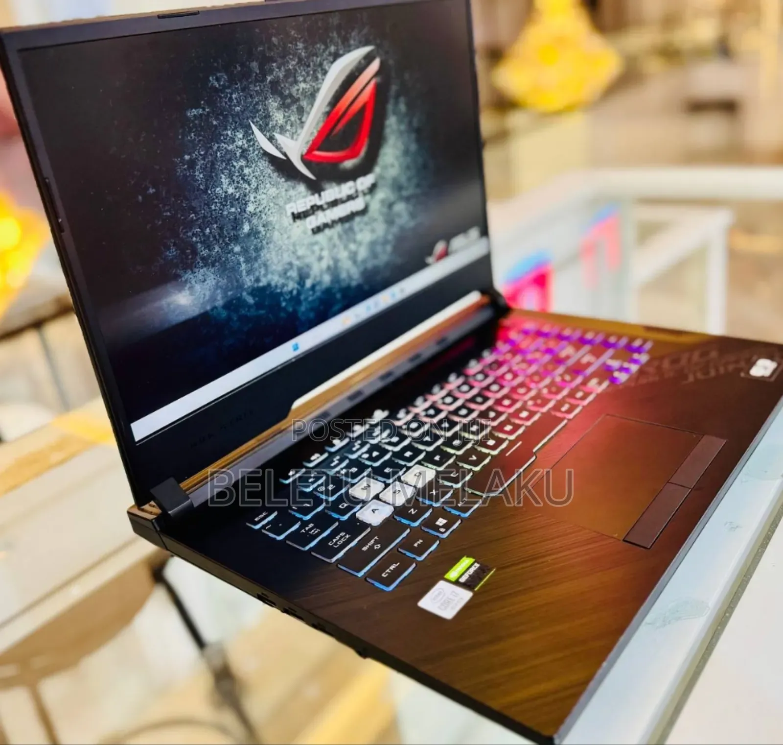 New Laptop Asus ROG Strix G15 16GB Intel Core I7 SSD 512GB