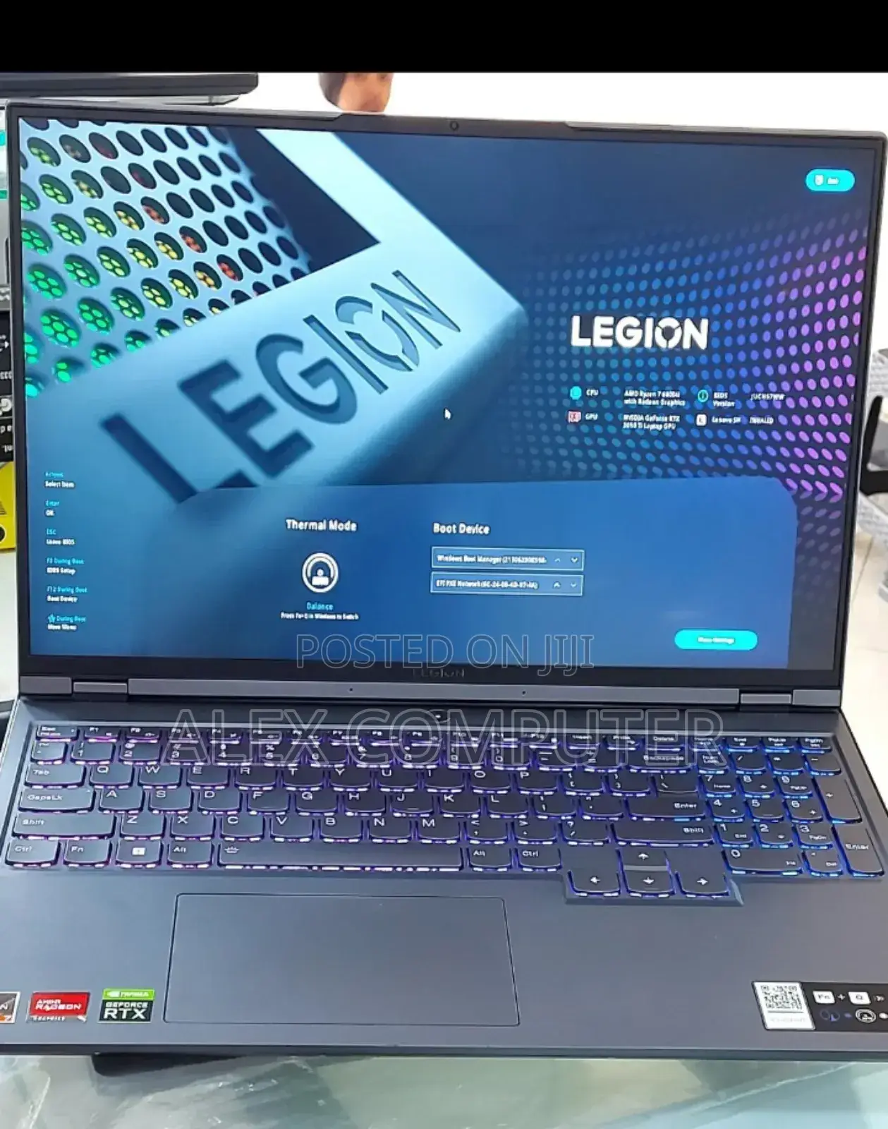 New Laptop Lenovo Legion 5 16GB AMD Ryzen 7 SSD 512GB