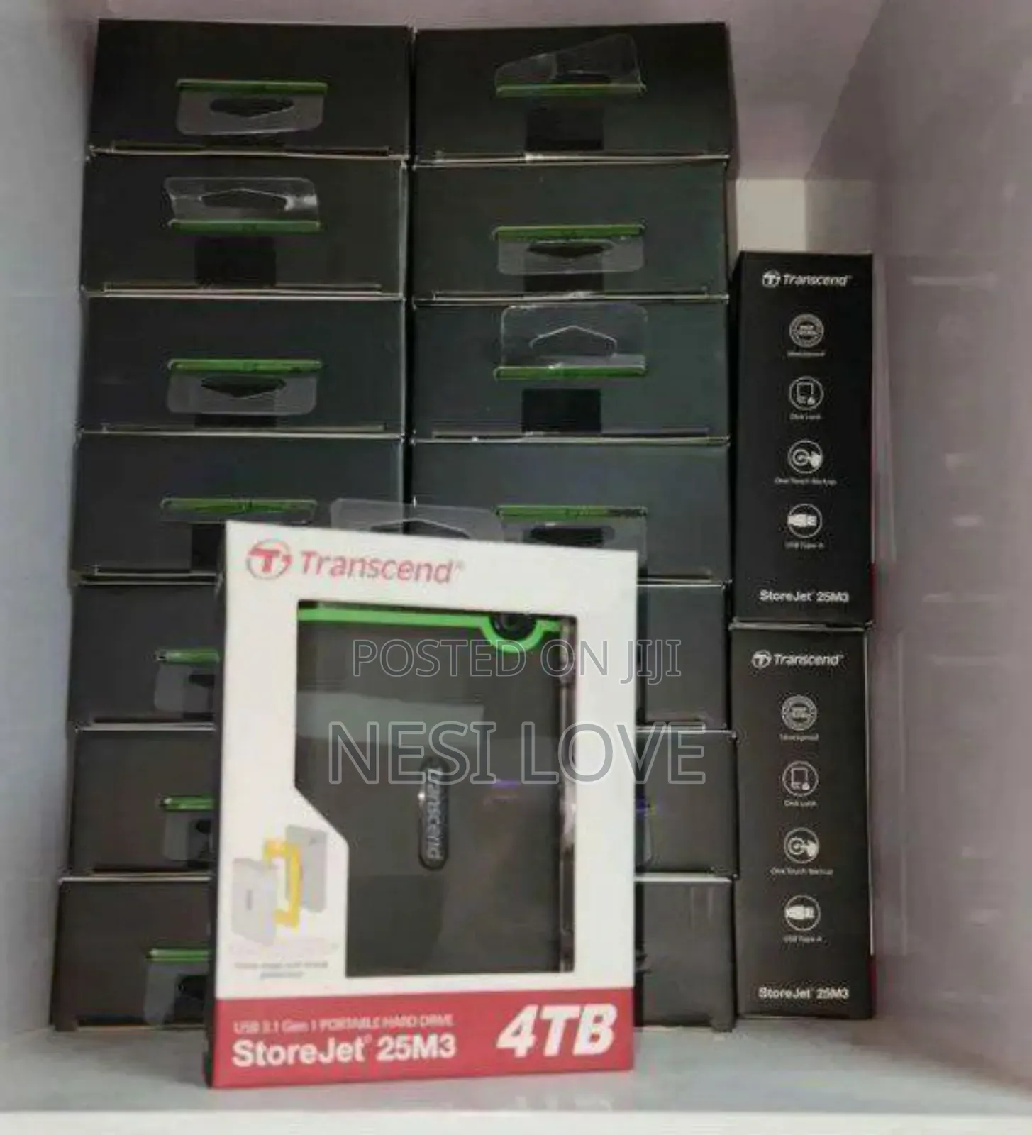 4tb Transcend External Hard Disk Drive Storage