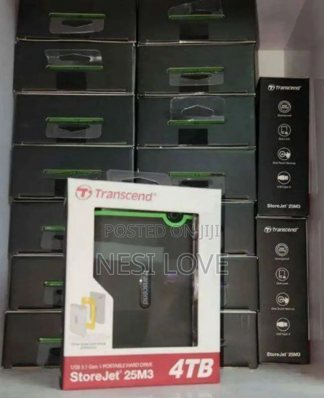 4tb Transcend External Hard Disk Drive Storage