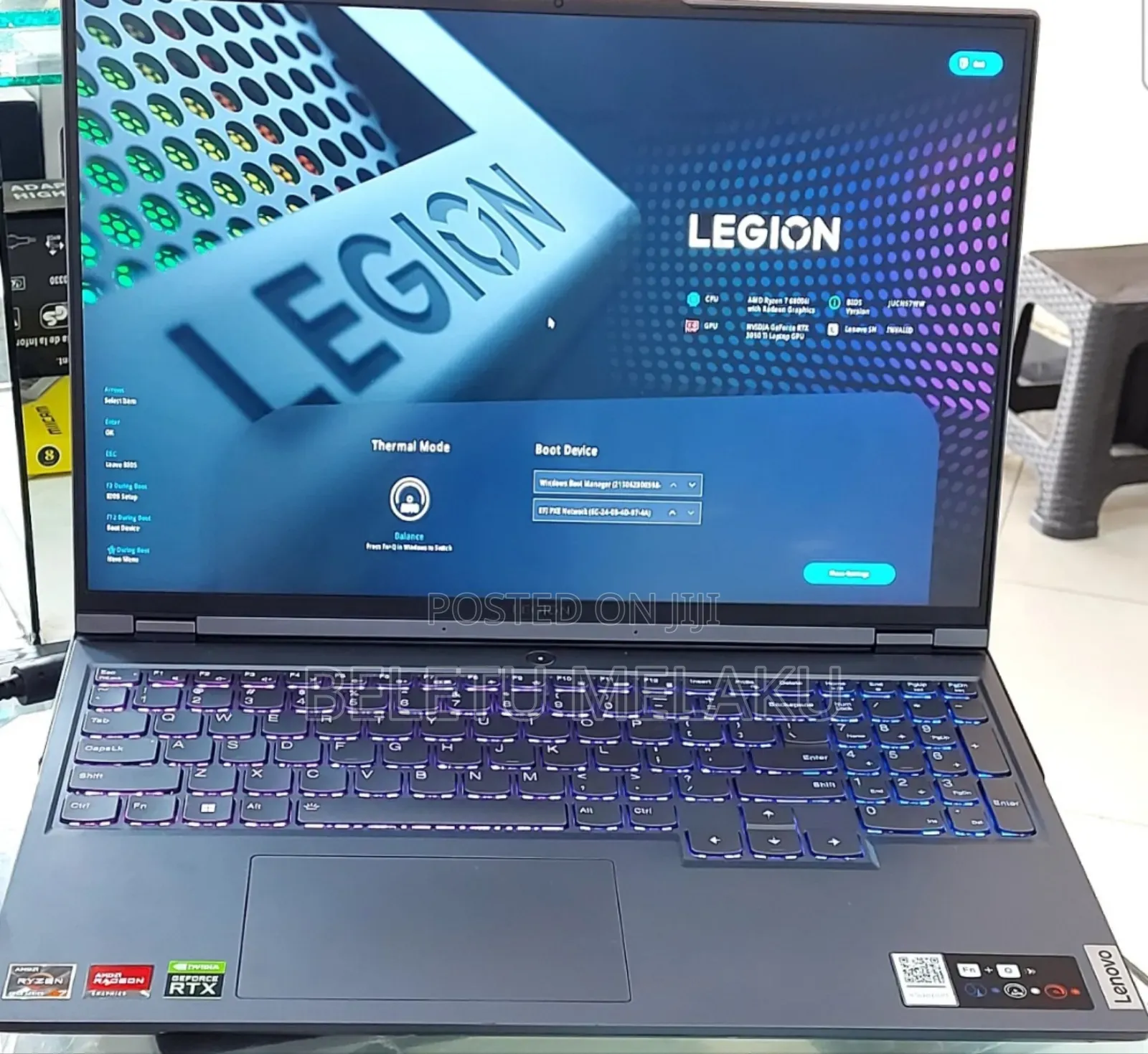 New Laptop Lenovo Legion 5 16GB AMD Ryzen 5 SSD 512GB
