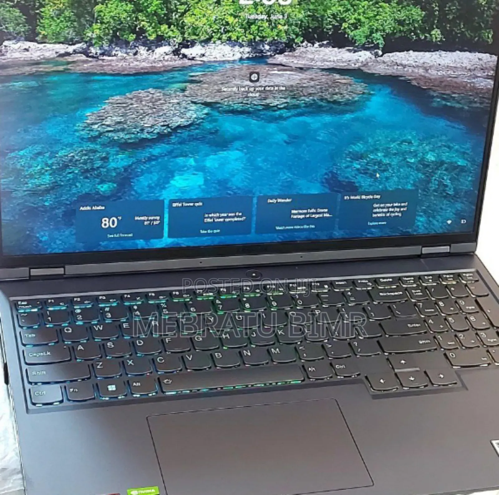 New Laptop Lenovo Legion 5 16GB AMD Ryzen 7 SSD 512GB