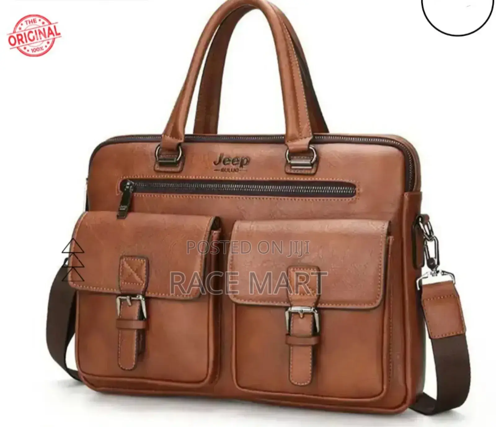 Jeep ኦሪጅናል የላፕቶፕ እና የዶክመት ቦርሳ