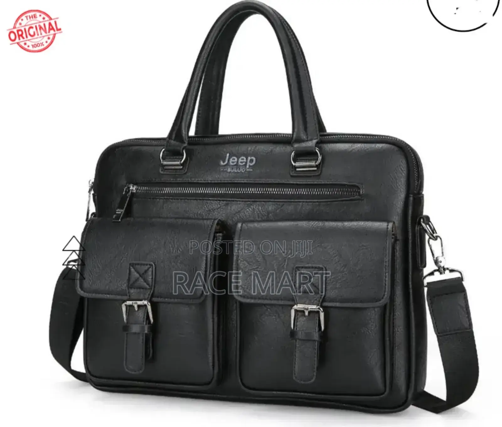 Jeep ኦሪጅናል የላፕቶፕ እና የዶክመት ቦርሳ