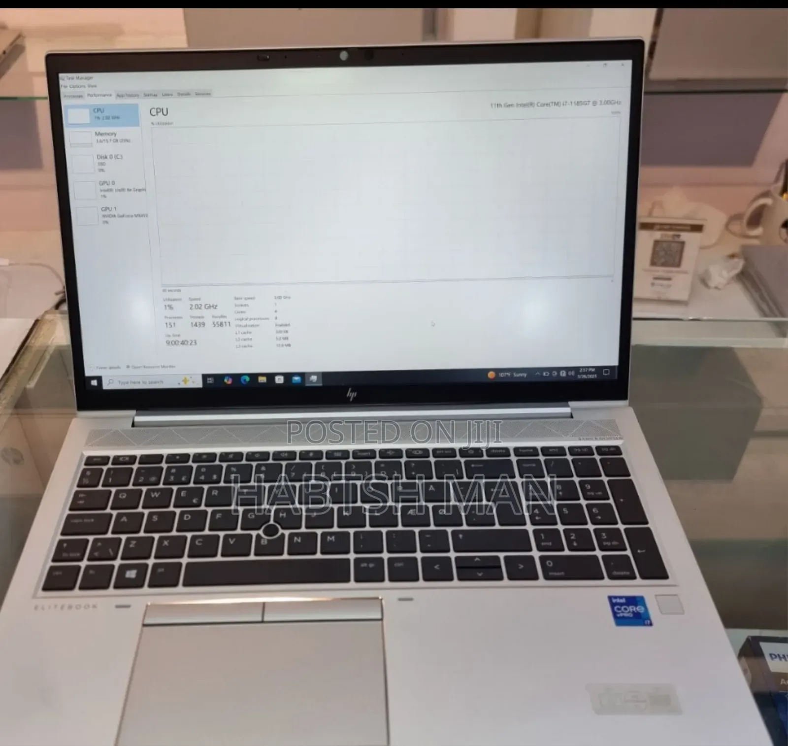 New Laptop HP EliteBook 850 G8 1GB Intel Core I7 SSD 512GB