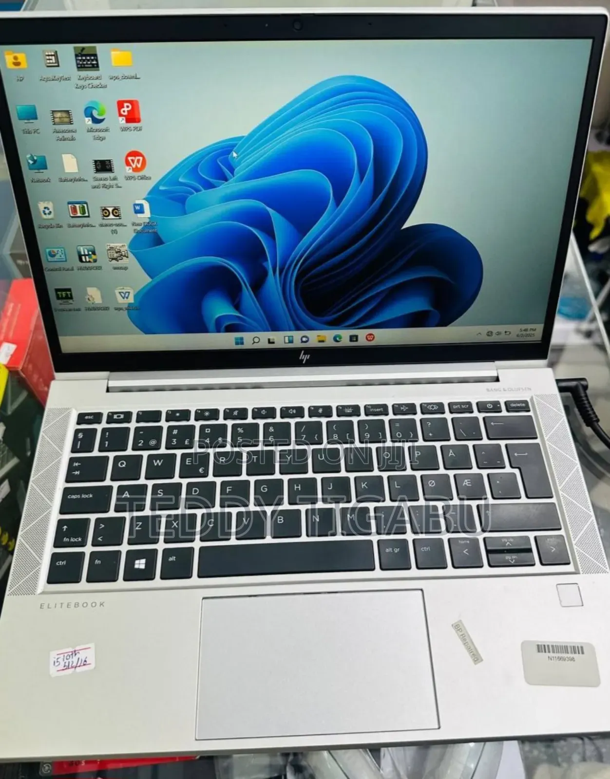 New Laptop HP EliteBook 830 16GB Intel Core I5 SSD 512GB