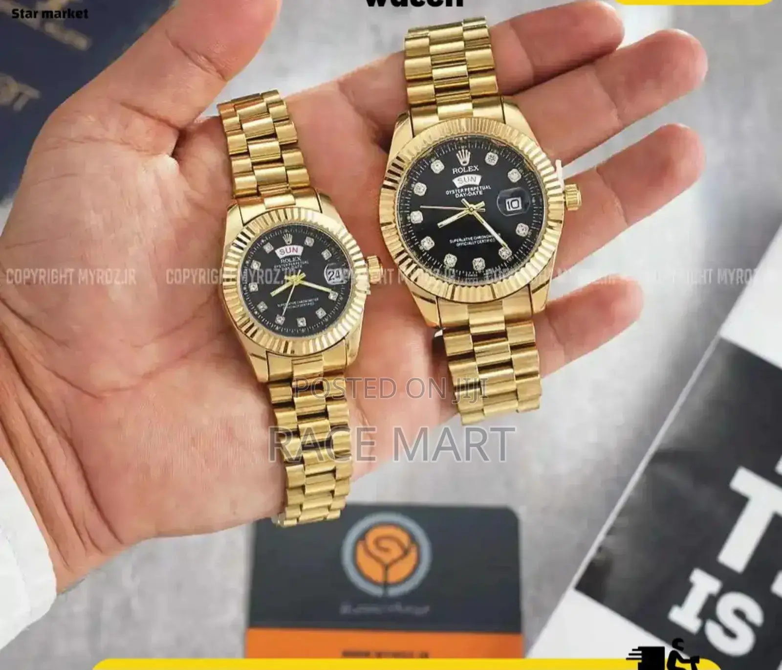 አዲስ ዘመናዊ የ2025 ቅንጡ ብራንድ ለሴት እና ለወንድ የሚሆን የጥንዶች የእጅ ሰዓት