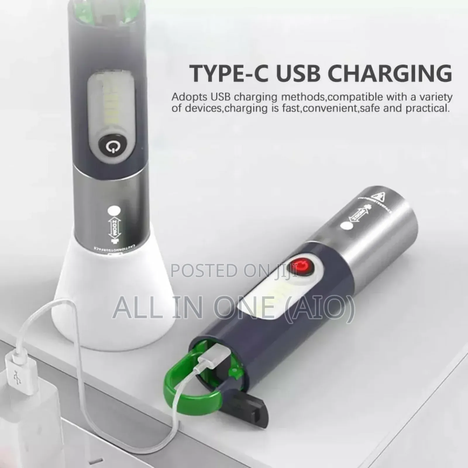 Digital Thunder Rechargeable Touch Light