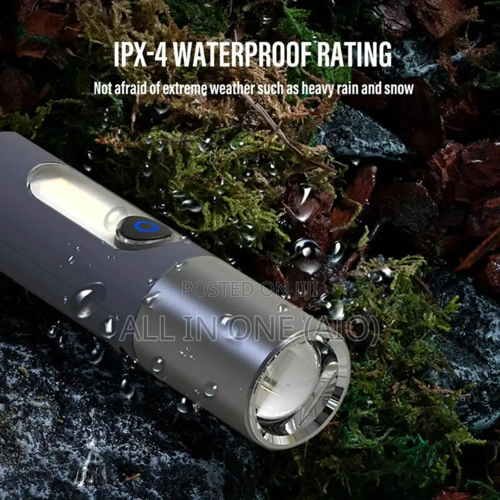 Digital Thunder Rechargeable Touch Light