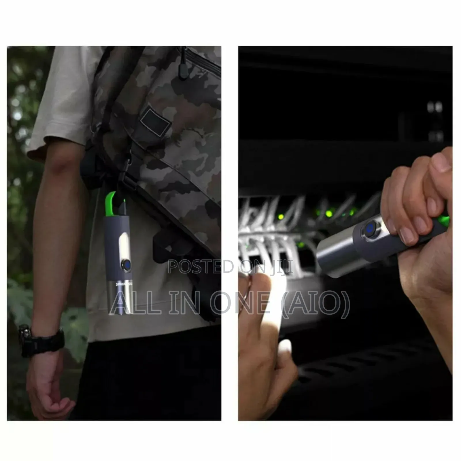 Digital Thunder Rechargeable Touch Light