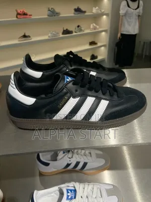 Adidas Samba High Master Quality Lather Smooth Sneakers For