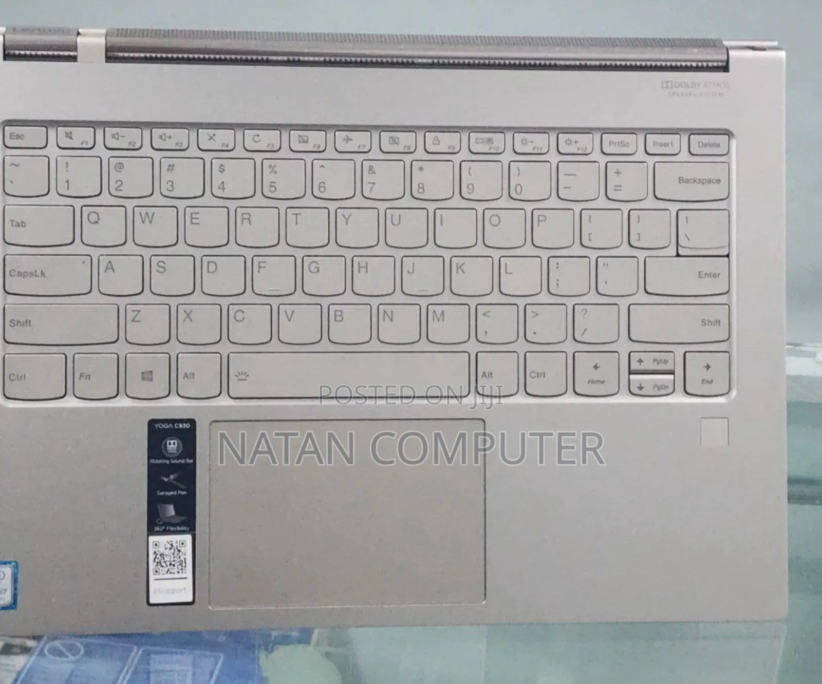 New Laptop Lenovo Yoga C930 16GB Intel Core I7 SSD 512GB