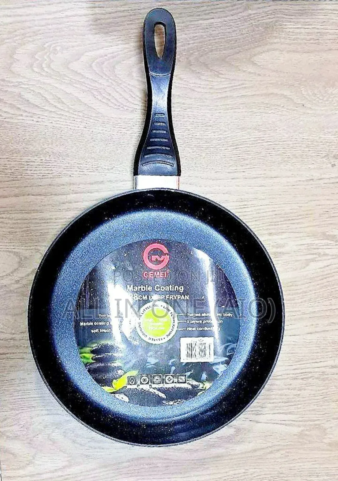 Gemini 3pcs Fry Pan Set የሴራሚክ መጥበሻ / የማይዝ