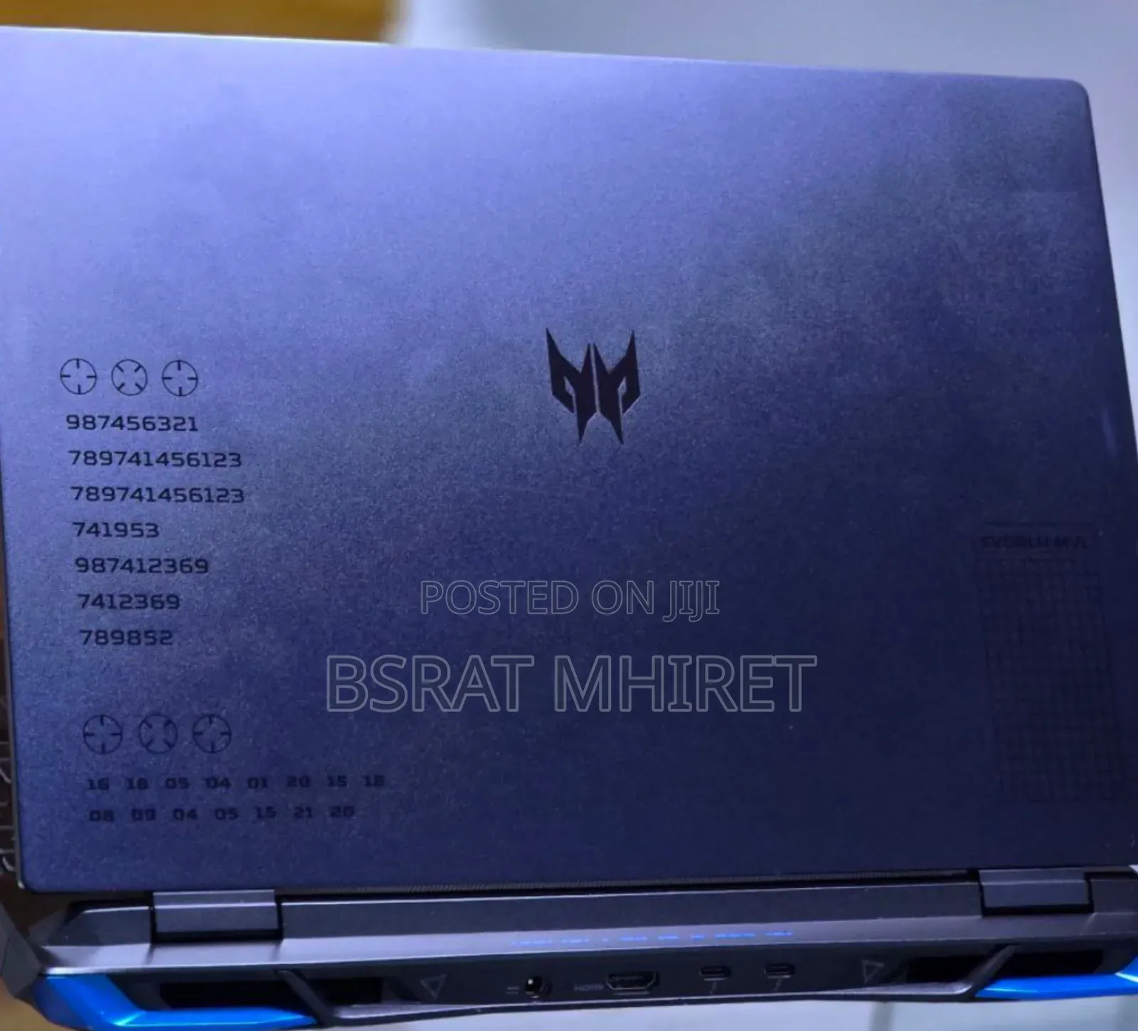 New Laptop Acer Predator Helios 300 32GB Intel Core I7 SSD 1T