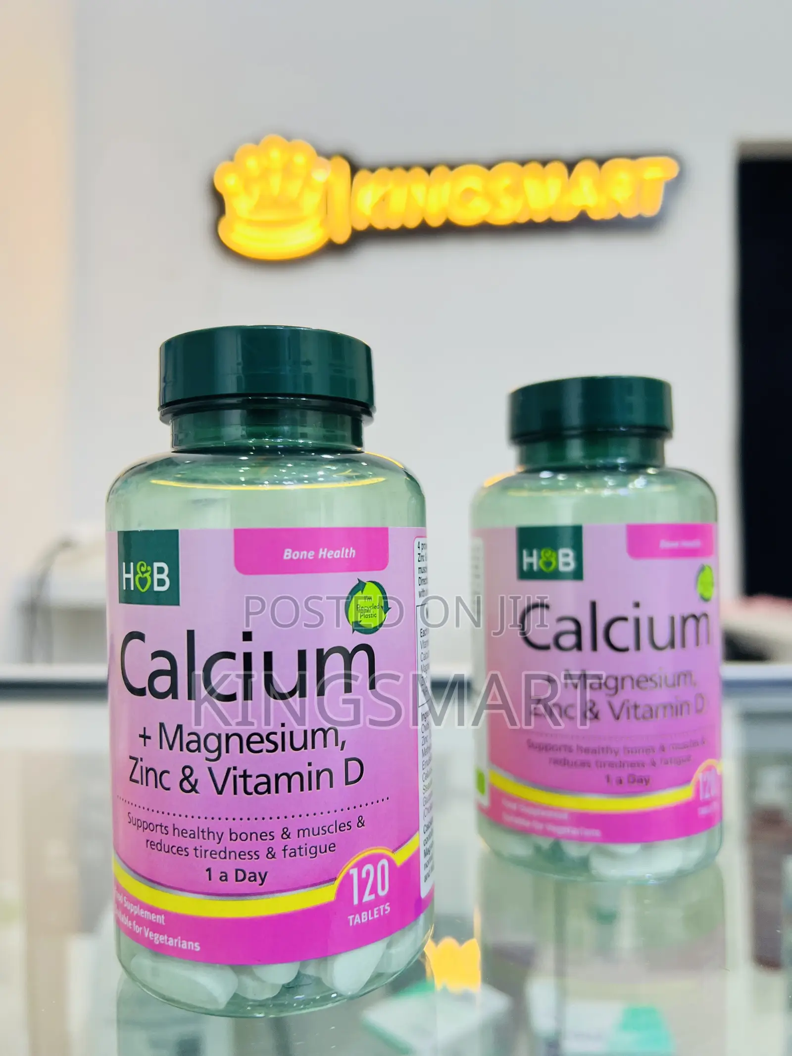 Calcium, Magnesium, Zinc and Vitamin D 120 Tabs